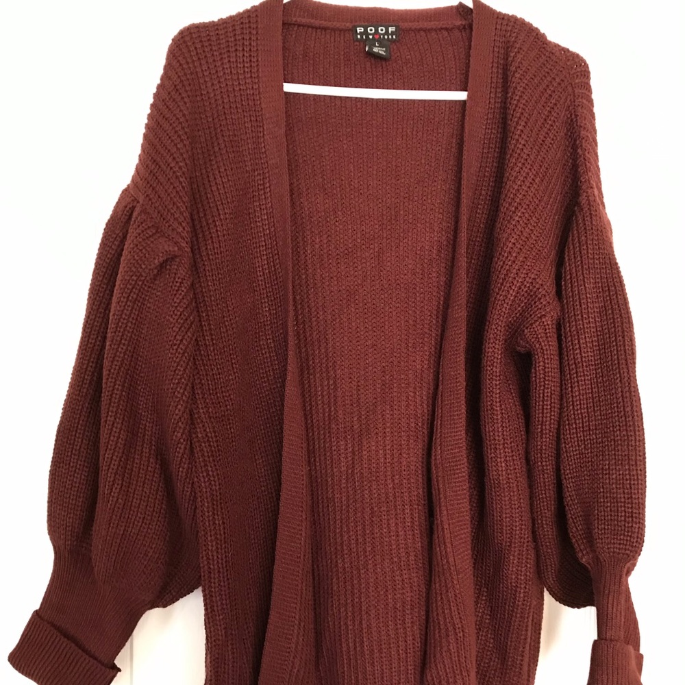 Oversized cardigan